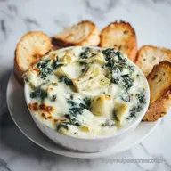 Slow Cooker Spinach Artichoke Dip: Party