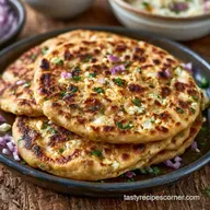 Soft Paneer Paratha for 8 Servings