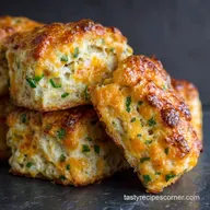 discard recipes: Easy, Flaky Cheddar Chive Scones