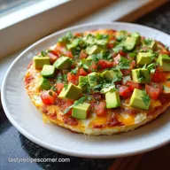 Layer Taco Dip With Fresh Avocado: Creamy and Savory