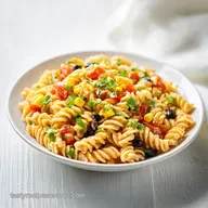 Taco Rotini Pasta Salad Recipe for 10 Servings