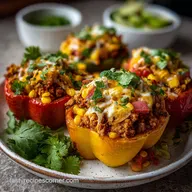 Taco Stuffed Peppers in 50 Minutes