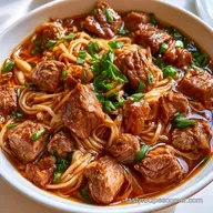 Beef Noodle Soup for 6 Servings