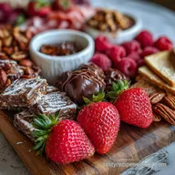 Valentines Day Charcuterie Board in 20 Minutes