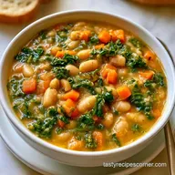 White Bean Kale Soup in 34 Minutes