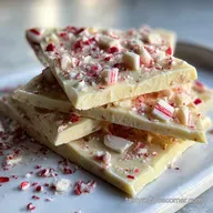 White Chocolate Peppermint Bark Recipe | Total 1h 20min