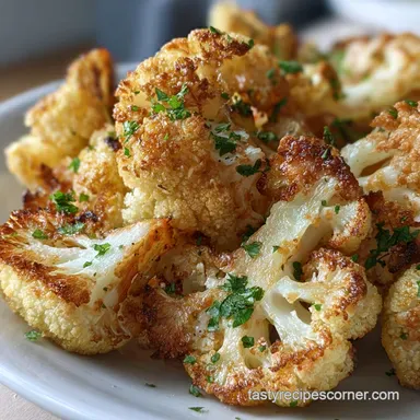 Air Fryer Cauliflower in 25 Minutes: Crispy & Nutty Recipe Card