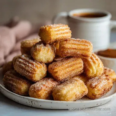 Healthy Air Fryer Churro Bites in 18 Minutes