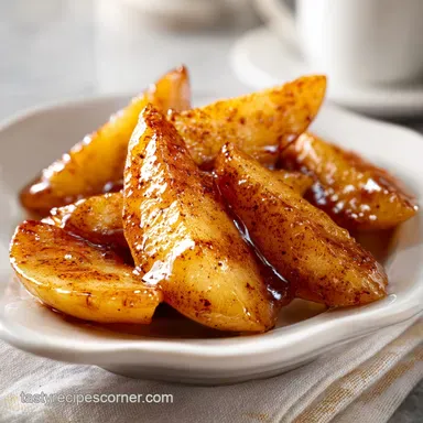 Air Fryer Apples Recipe in 20 Minutes