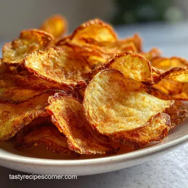 Air Fryer Potato Chips: Crispy Homemade in 50 Minutes