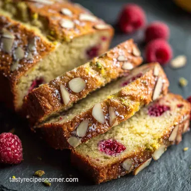 Almond Flour Recipes: Zesty Lemon Drizzle Raspberry Loaf