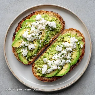 Avocado Cream Cheese Sandwich: 10 Min