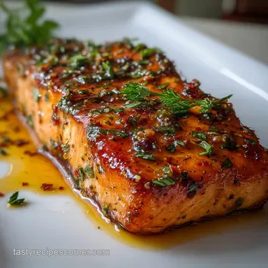 Simple Baked Honey Garlic Salmon in 20 Minutes