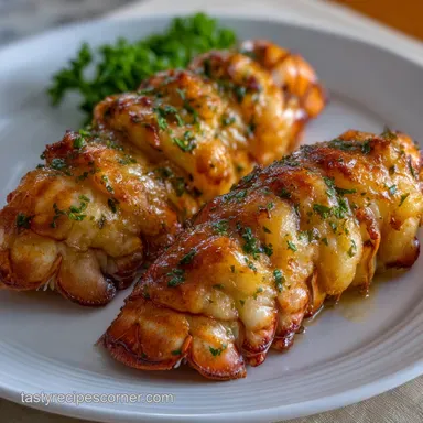 MeltinYourMouth Baked Lobster Tails A Recipe: Velvety Poached Texture Recipe Card