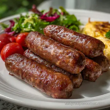 Breakfast Sausage Recipe Beef: Best Homemade Flavor Recipe Card