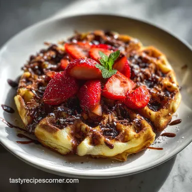 Belgian Waffles Recipe: Crispy Exterior & Fluffy Interior