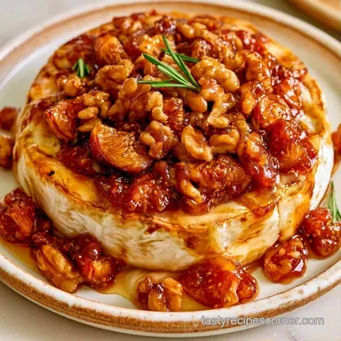 Brie and Fig Jam with Walnuts Recipe Card