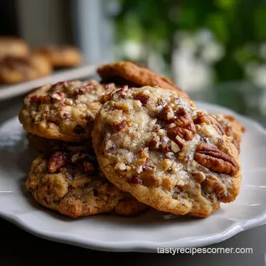 Unique Cookie Recipes: Salty-Sweet Miso Pecan Recipe Card