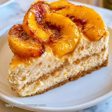Brown Sugar Peach Icebox Cake: Creamy Recipe Card