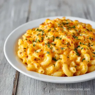 Baked Butternut Squash Mac Cheese Recipe Card