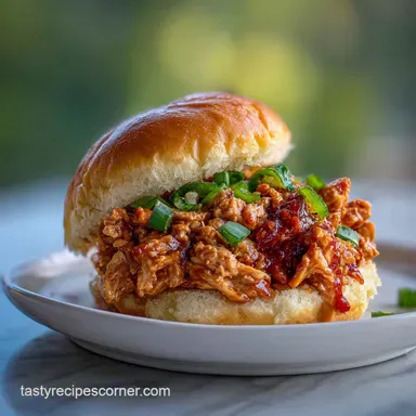 Cajun Chicken Sloppy Joes in 25 Minutes Recipe Card