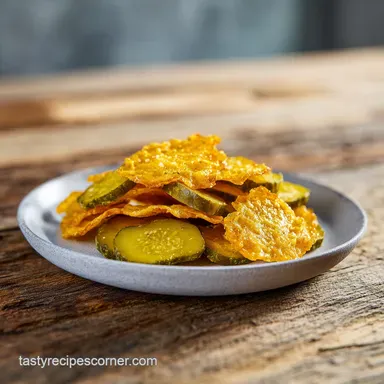 Cheddar Pickle Crisps in 22 Minutes Recipe Card