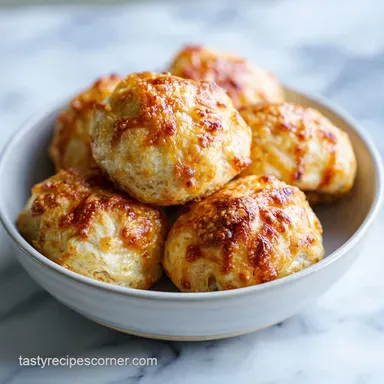 Cheesy Sausage Puffs with 30 Puffs per Batch