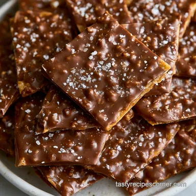 Chocolate Toffee Crack in 30 Minutes Recipe Card