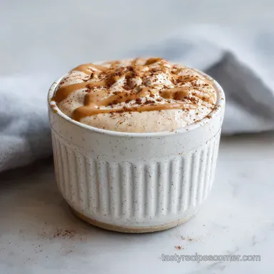 Cinnamon Roll Protein Shake in 5 Minutes Recipe Card