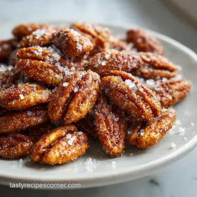 Cinnamon Sugar Pecans: Shatter Crisp