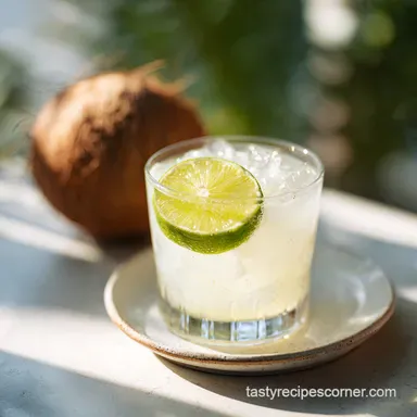 Coconut Spritz Recipe with Prosecco: In 3 Minutes