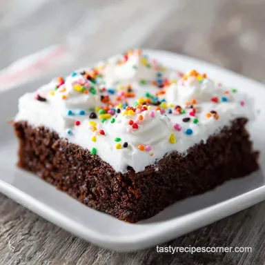 Costco Sheet Cake Copycat Recipe for 24 Servings Recipe Card