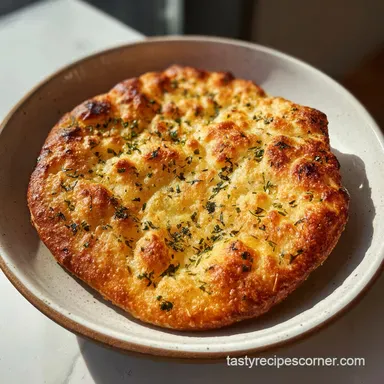 Cottage Cheese Flatbread in 35 Minutes