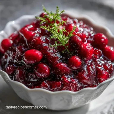 Super Easy Cranberry Sauce Recipe in 15 Minutes