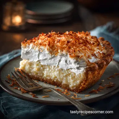 Coconut Pie with Cream of Coconut: The Silky, Rich Indulgence Recipe Card