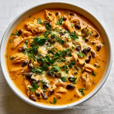 Chicken Enchilada Soup in 35 Minutes Recipe Card