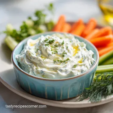 Ranch Dip in 5 Minutes: Creamy and Thick Homemade Recipe Recipe Card