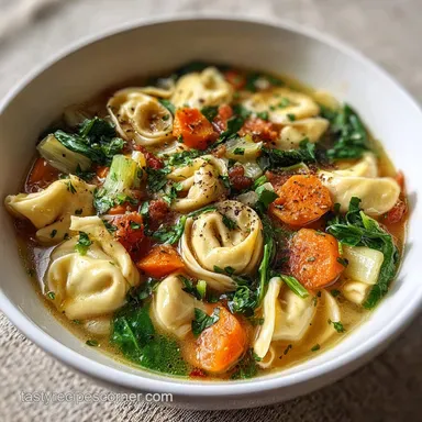 Creamy Tortellini Soup: Ready in 30 Min