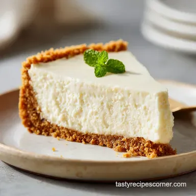 Vegan Cheesecake Recipe with Raw Cashews Recipe Card