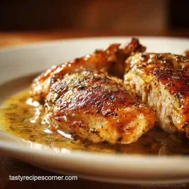 Chicken and Gravy: The Crispy-Skinned Pan-Seared Recipe