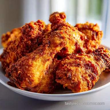 Oven Fried Chicken for 6 Servings with Smoked Paprika Recipe Card