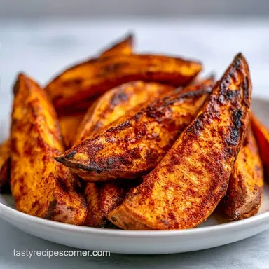 Sweet Potato Wedges: Crispy Roasted