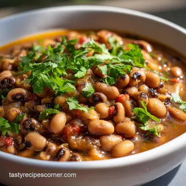 Crock Pot Black Eye Peas Recipe: Slow-Cooker Southern Classic Recipe Card