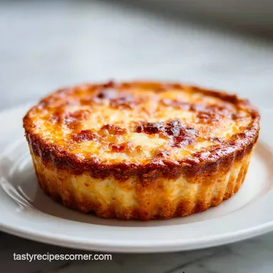 Crustless Quiche Lorraine for 6 Servings
