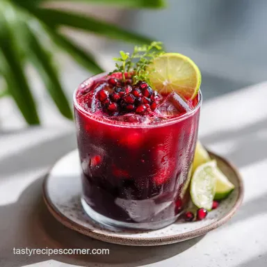 Dracula's Blood Cocktail in 10 Minutes Recipe Card