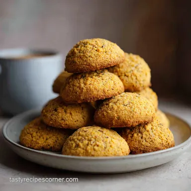 Earl Grey Cookies with Lemon Glaze: 1h 32m Recipe Card