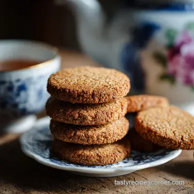 Earl Grey Cookies with Lemon Glaze: 1h 32m