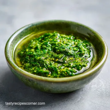 Easy Basil Pesto Recipe in 12 Minutes