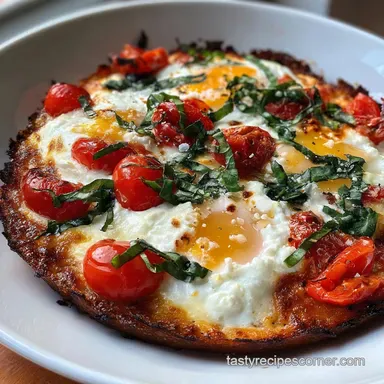 Easy Cottage Cheese Pizza Bowl in 7 Minutes: Crispy Baked