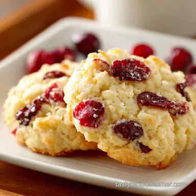 Easy Cranberry Orange Cookies in 25 Minutes
